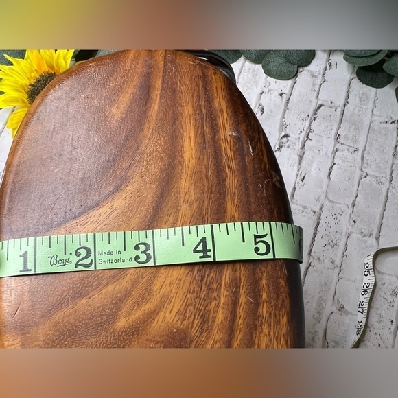 Vintage Hawaiian Monkey Pod Rafia Purse 50’s 60’s - Picture 12 of 12